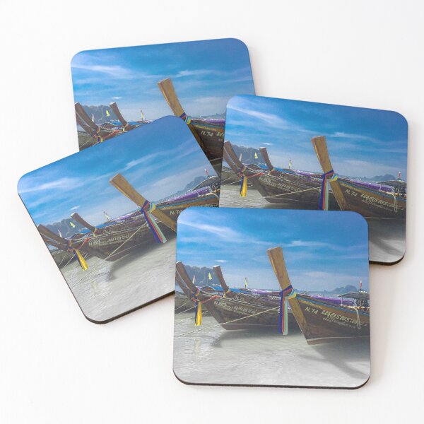 Item preview, Long Boats, Thailand designed and sold by Kerry Purnell Photography.