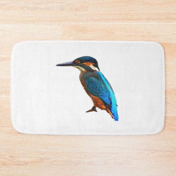Item preview, Common Kingfisher Bird Impressionism Art designed and sold by Zeph1.