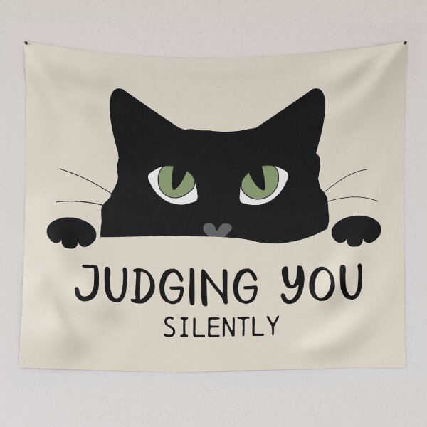 Item preview, Cute Cat Judging You Silently designed and sold by bolimj.