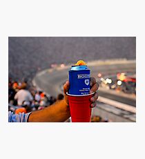 Ducks pestering NASCAR fans in Bristol Photographic Print
