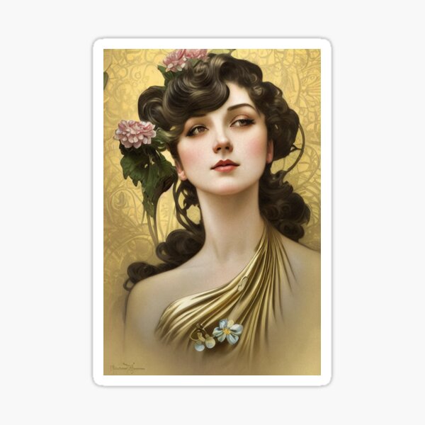 Item preview, The women in gold designed and sold by Bellepoke.