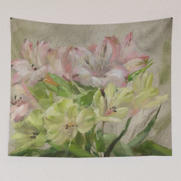 Item preview, Eternal • Floral Painting by Rebecca Finch designed and sold by finchstore.
