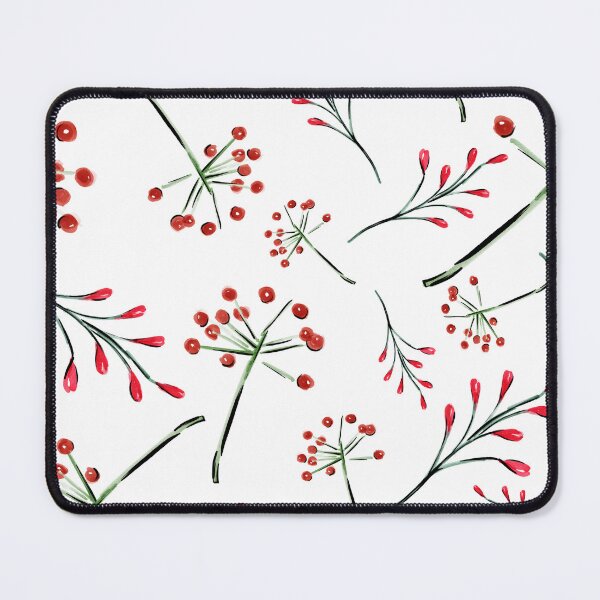 Item preview, Christmas holly random pattern designed and sold by Rosefurn.