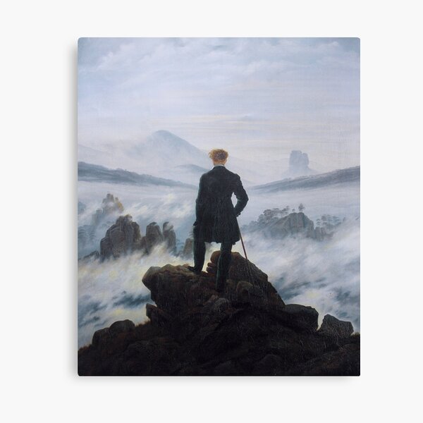 Item preview, Wanderer above the Sea of Fog by Caspar David Friedrich designed and sold by LexBauer.