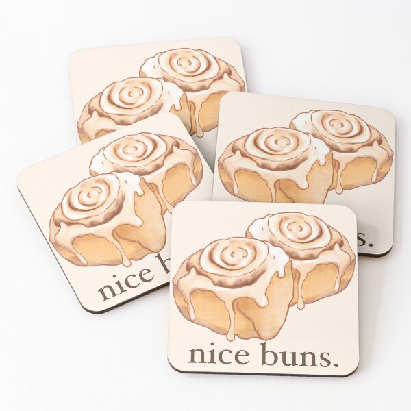 Item preview, Nice Buns Cinnamon Rolls designed and sold by Jellybrush.