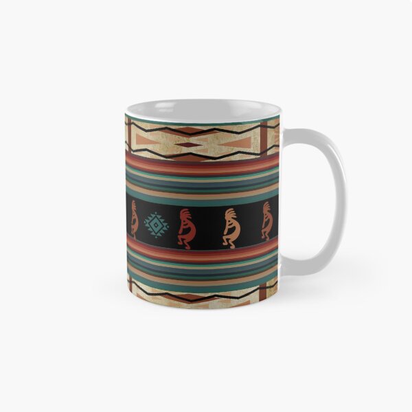 Item preview, Native American Kokopelli With Aztec Design designed and sold by handsoftime2020.