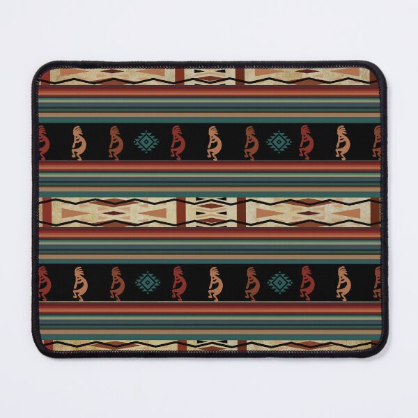Item preview, Native American Kokopelli With Aztec Design designed and sold by handsoftime2020.