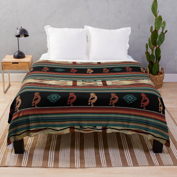 Item preview, Native American Kokopelli With Aztec Design designed and sold by handsoftime2020.
