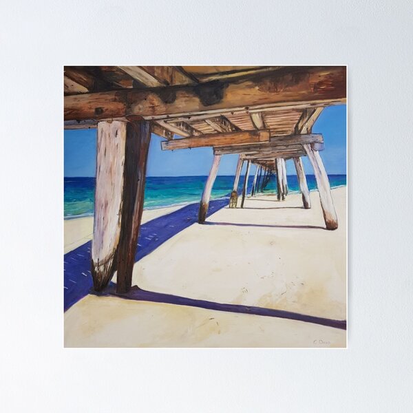Item preview, Under the Jetty designed and sold by ChristineDavisArt.