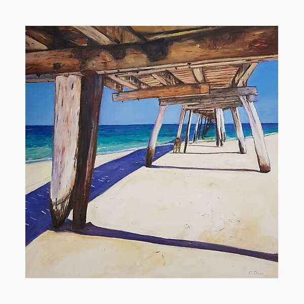 Item preview, Under the Jetty designed and sold by ChristineDavisArt.