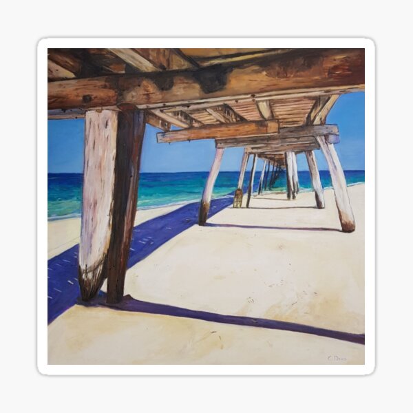 Item preview, Under the Jetty designed and sold by ChristineDavisArt.