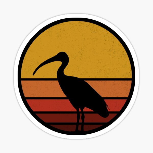 Item preview, Retro Vintage Sunset Bin Chicken designed and sold by BinChickenBaby.