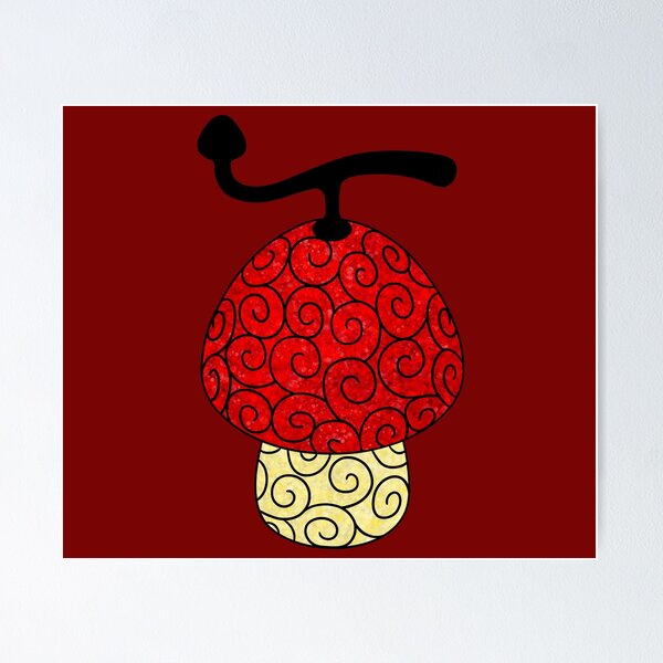 Hana Hana no Mi Splatter Devil Fruit Sticker for Sale by LunarDesigns14