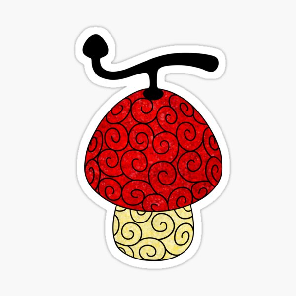 Kiro Kiro no Mi Splatter Devil Fruit Sticker for Sale by