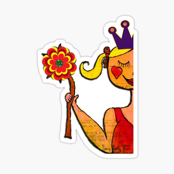 Texture GRRL (1344) Sticker