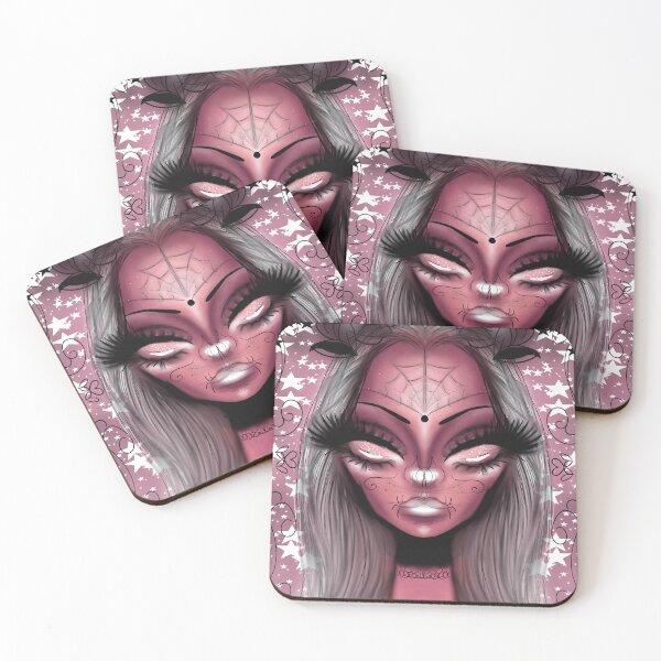 Item preview, Space Babe Cosmic Beauty ‘Lucero’ digital illustration  designed and sold by cRartistryx.