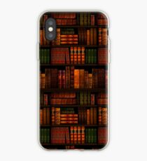 Vinilo o funda para iPhone Libros - Biblioteca - Libros - Ratón de biblioteca - Lectura - Bibliófilo - Bolsa de libros - Vestido - Camisa