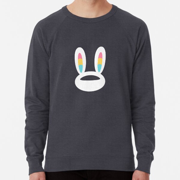 Pogo Space Bunny White Lightweight Sweatshirt