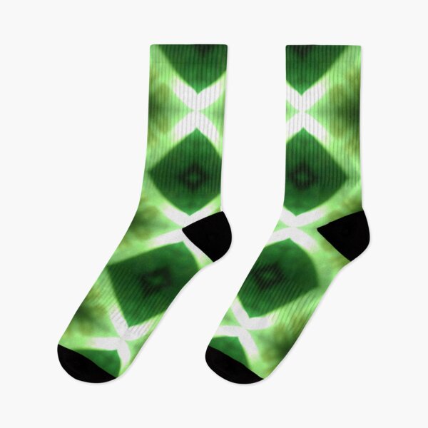 Item preview, Green Glowing Neon Diamond Geometric Pattern designed and sold by Zeph1.