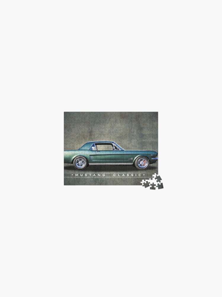Thumbnail 1 of 2, Jigsaw Puzzle, Mustang Classic designed and sold by cars.