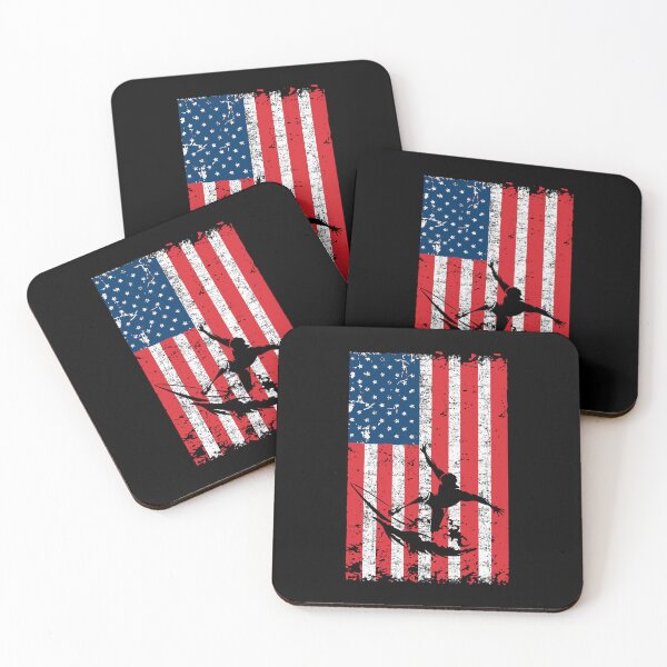 Item preview, USA Flag Surfing designed and sold by FanityPrints.