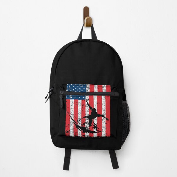 Item preview, USA Flag Surfing designed and sold by FanityPrints.