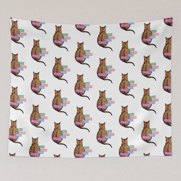 Item preview, Get Your Cat Fixed designed and sold by chillaxcats.