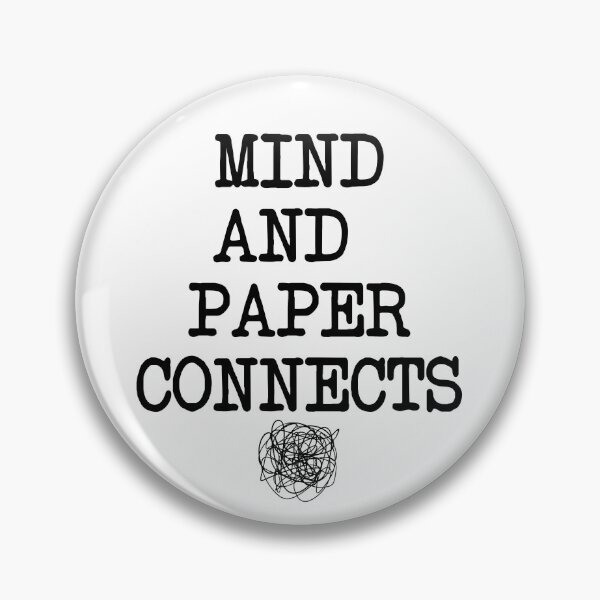 Item preview, mind and paper connects - mental health, anxiety, and journaling designed and sold by Therapy by Sen.