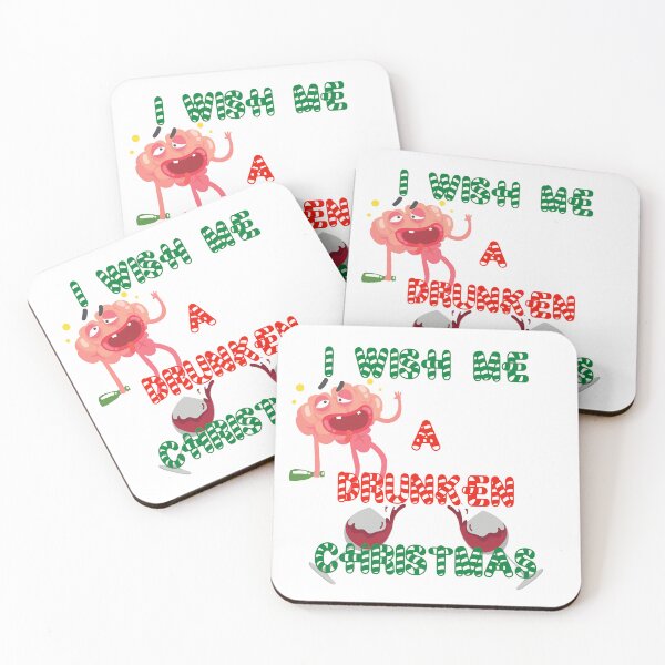 Item preview, I WISH ME A DRUNKEN CHRISTMAS BY SAGFABULOUS designed and sold by SagFabulous.
