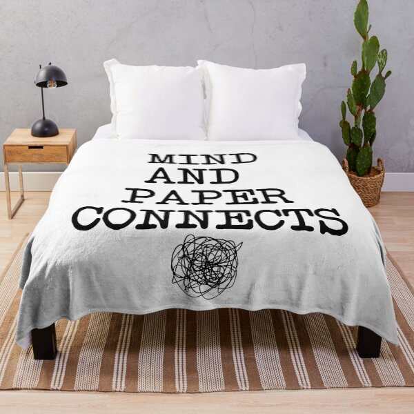 Item preview, mind and paper connects - mental health, anxiety, and journaling designed and sold by Therapy by Sen.