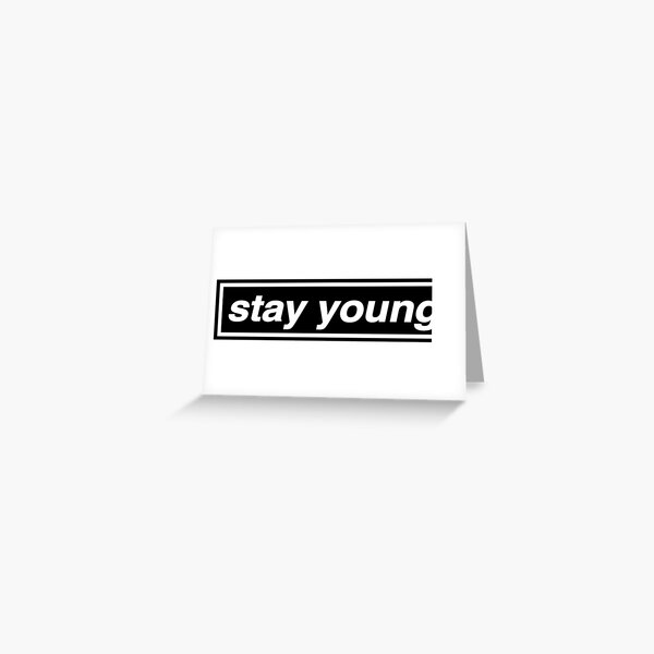 Item preview, Stay Young - OASIS Band Tribute - MADE IN THE 90s designed and sold by phigment-art.