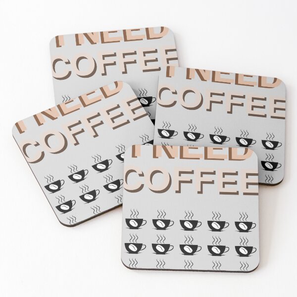 Item preview, I Need Coffee designed and sold by JWMaddShirts.