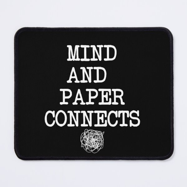 Item preview, mind and paper connects - mental health, anxiety, and journaling designed and sold by Therapy by Sen.