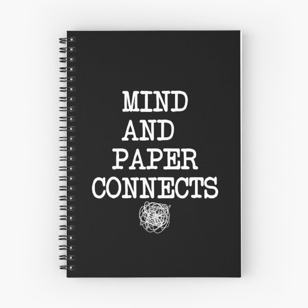 Item preview, mind and paper connects - mental health, anxiety, and journaling designed and sold by Therapy by Sen.