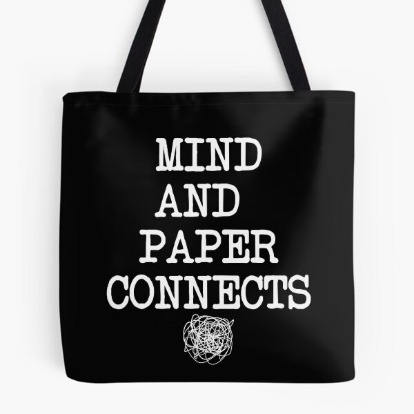 Item preview, mind and paper connects - mental health, anxiety, and journaling designed and sold by Therapy by Sen.