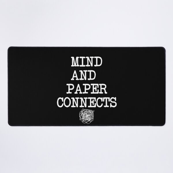 Item preview, mind and paper connects - mental health, anxiety, and journaling designed and sold by Therapy by Sen.