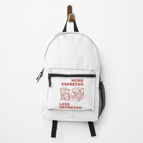 Item preview, More Espresso Less Depresso, Espresso Coffee Machine, Red designed and sold by anghelapparel.
