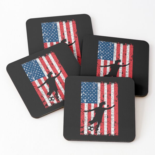 Item preview, USA Flag Soccer  designed and sold by FanityPrints.