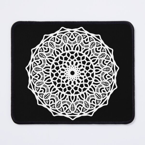Item preview, White mandala designed and sold by LLC-Designs.