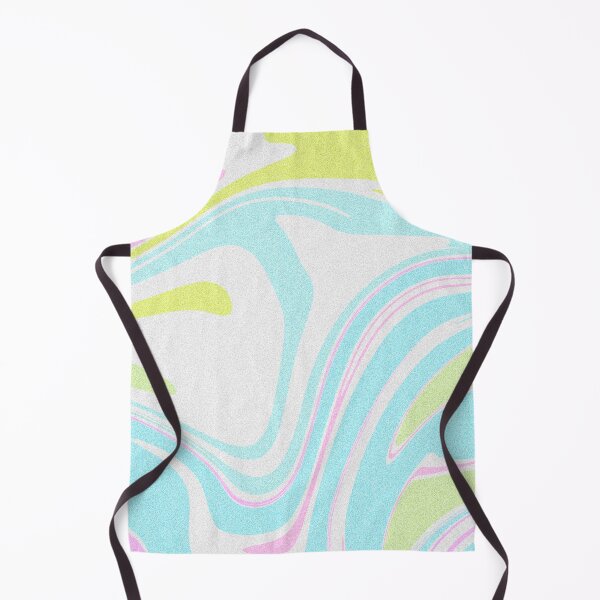 Item preview, Modern Grainy Liquid Swirl Abstract Pattern Square Pastel, Baby Girl, Neon Pastel Blue, Neon Pastel Green And Neon Pastel Pink Multicolor Design designed and sold by theprintedclub.