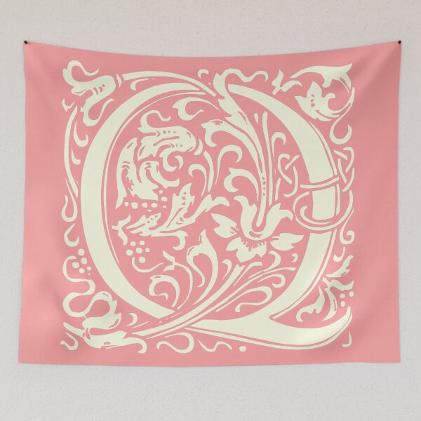 Item preview, Q - Capital letter. William Morris' design designed and sold by MINDTHECHERRY.