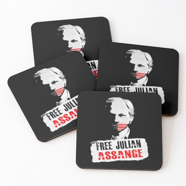 Item preview, Free Julian Assange  designed and sold by Helena Kluge.