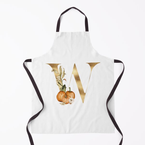 Item preview, Gold Autumn Theme Letter W designed and sold by visitors2leads.