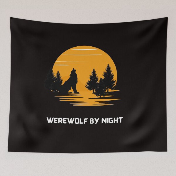 Item preview, Sunset & a Wolf | 	Werewolf by night - Teen Wolf designed and sold by Badowolf.