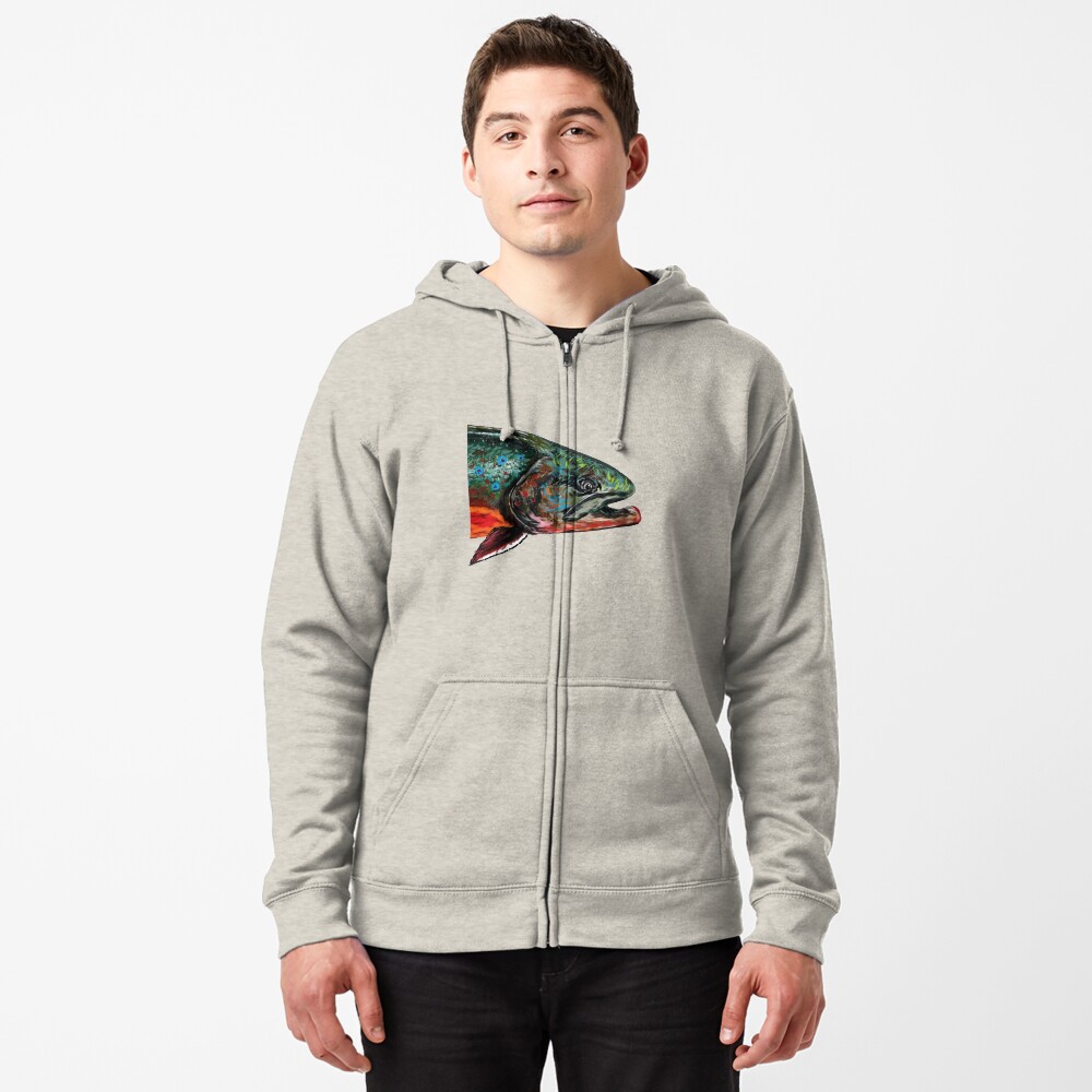 Vista previa del artículo con la obra «Sudadera con capucha y cremallera», diseñado y vendido por NINUNO.