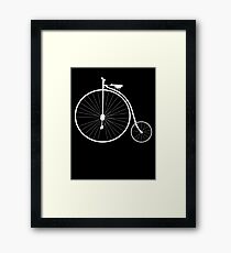 Penny Farthing Framed Print