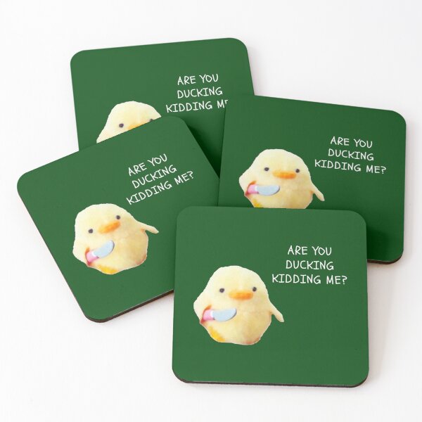 Item preview, Duck With Knife Are You Ducking Kidding Me   designed and sold by TarzanGrinch.