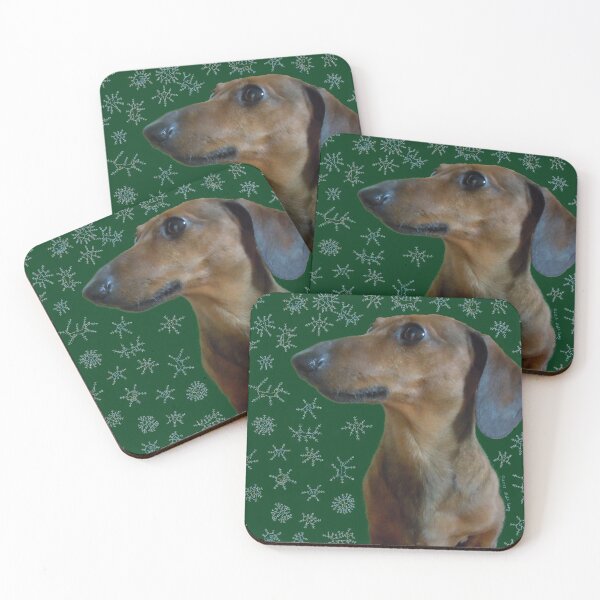 Item preview, Dachshund Snow designed and sold by DebiCady.