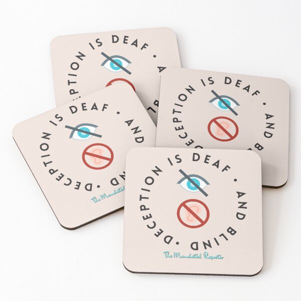 Item preview, Deception is Blind and Deaf - Tan designed and sold by TheReporter1.