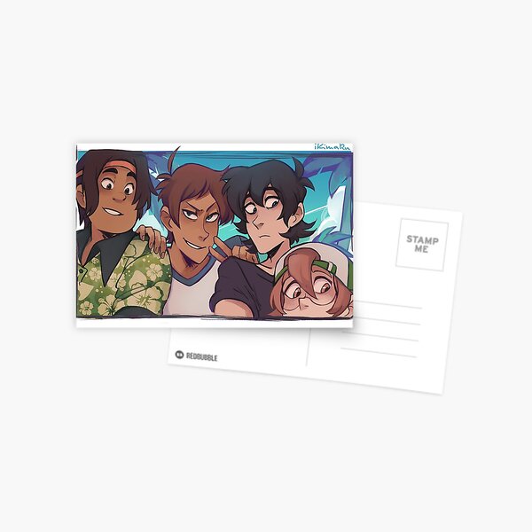 Vacation Paladins Postcard